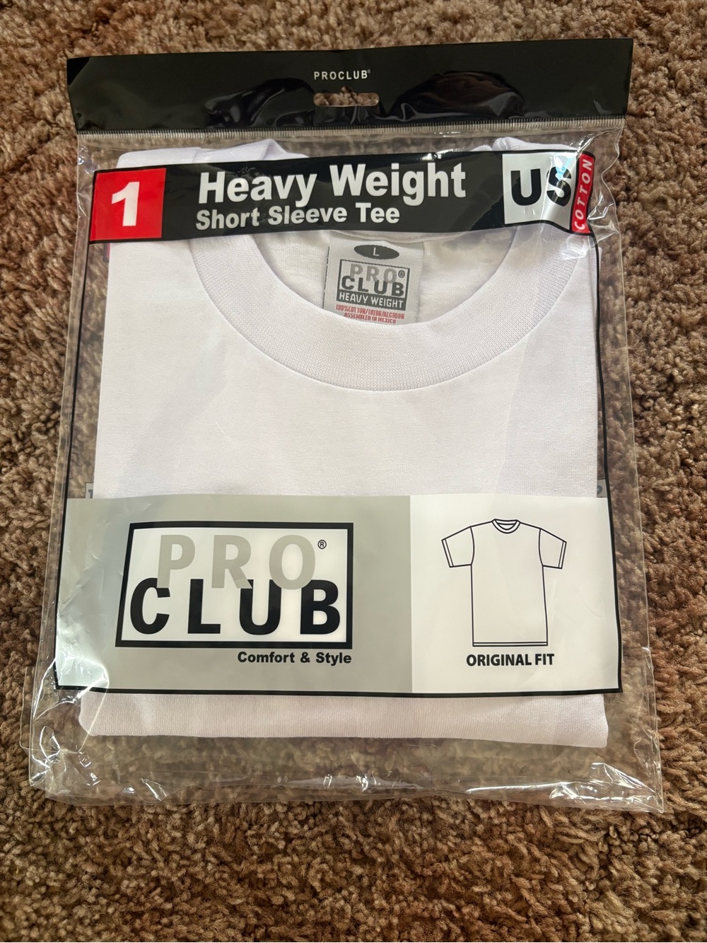 Heavy Weight White Short Sleeve Tee -